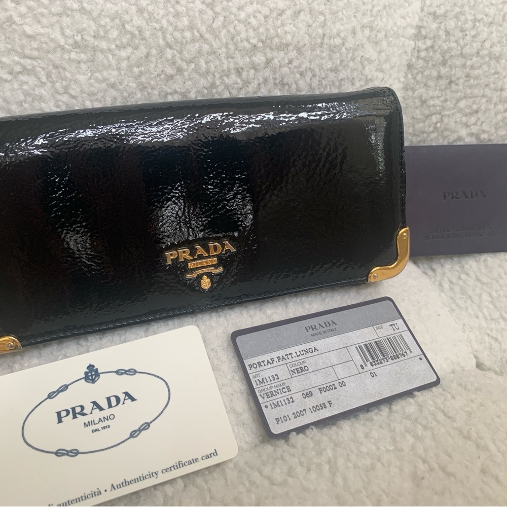Authentic Prada vintage wallet